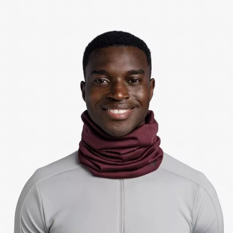Buff Lightweight Merino Wool gola multifunções, Grenade