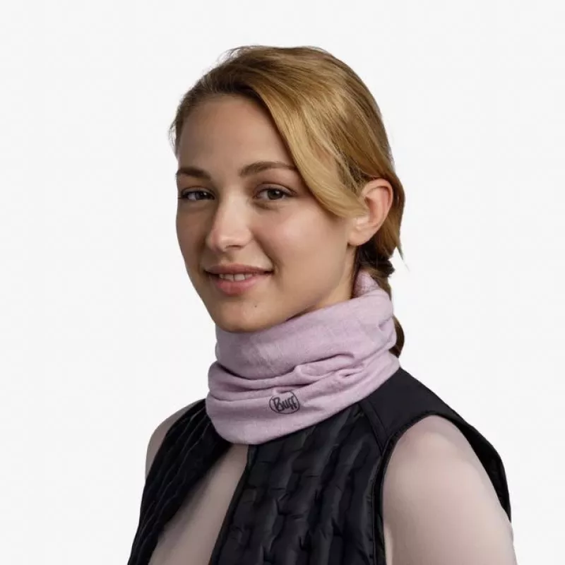 Buff Midweight Merino Tubo multifunções - lilás