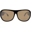 Óculos de sol de homem BUGATTI 43B-BK (lente/ponte/haste) 66/15/123 mm