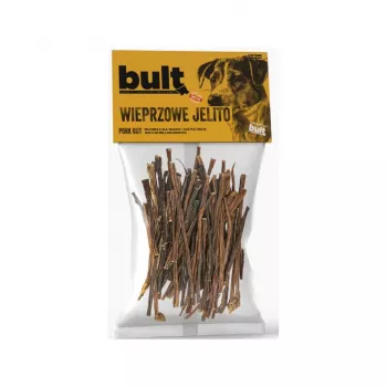 BULT intestino de porco seco petisco para cães - 100g