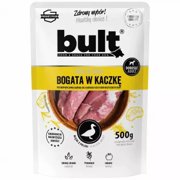 BULT Pato Bolo de carne húmido para cães 500g