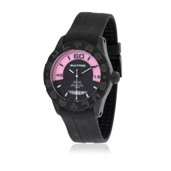Relógio de quartzo para mulher BULTACO Heritage H1AB43S-SS1 43mm aço inoxidável