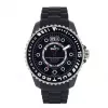 BULTACO Relógio de homem BLPB45A-CB1 (45mm) quartzo analógico aço inoxidável silicone preto