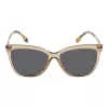 Óculos de sol de mulher BURBERRY BE4308-385687 cat-eye Havana 56/16/140 mm