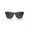Óculos de sol de senhora Burberry BE4424 armação Dark Havana lentes cinzentas escuras 52/18/140 mm