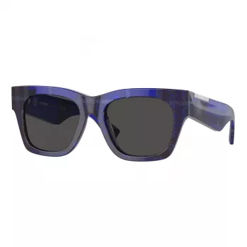 Óculos de sol de senhora Burberry BE4424 armação Dark Havana lentes cinzentas escuras 52/18/140 mm