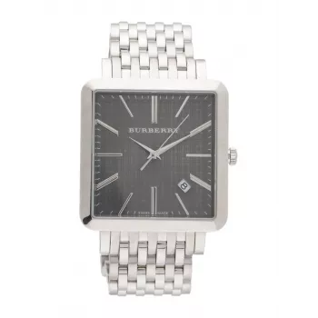 Relógio de quartzo analógico de homem Burberry BU1711 Aço inoxidável 38mm