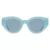 Óculos de sol de senhora Burberry BE4390F408680 Dark Havana castanho degradê 47mm