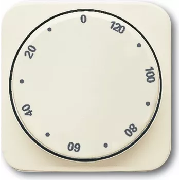 Busch-Jaeger Busch-Duro 2000® SI Placa central, 1 módulo, Marfim, com campo de identificação 1753-0-6208