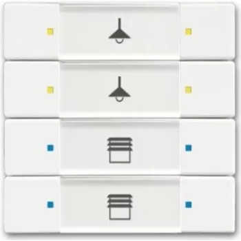 Detetor de movimento Busch-Jaeger Busch-Wächter 180 UP Sensor Comfort II, para encastrar, branco alpino