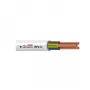 Cabo de instalação BVV-LL 2x2,5 mm² branco 25 m