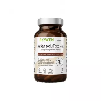 BWN BIOWEN Butirato de sódio 580 mg – suplemento alimentar para humanos – 100 cápsulas