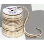 C.E. Pattberg fita de ráfia mate para presentes castanho/creme 10mm x 20m