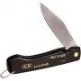 Faca de eletricista dobrável C.K Tools C9035L com lâmina pontiaguda, 110 mm de comprimento fechada