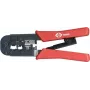 C.K Tools Alicate de cravar com catraca para conectores modulares, 250 mm (430028)