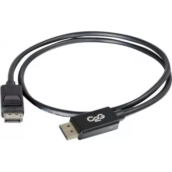 C2G cabo DisplayPort 5,0m com bloqueio, macho-macho, preto 84403