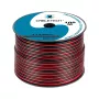 CABLETECH CCA Cabo de altifalante 2,5 mm preto-vermelho 2 condutores fita plana rolo a granel
