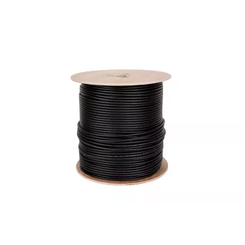 CABLETECH Cabo Coaxial F690 BV+GEL PRETO 305m
