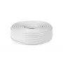 Cabo coaxial CABLETECH RG-6U CU 100m branco