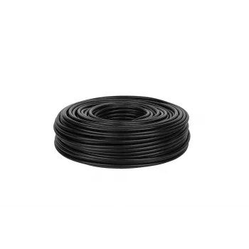 CABLETECH H1000 Cabo coaxial 50 Ohm 100m preto