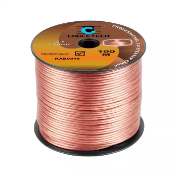 CABLETECH Cabo de altifalante 1,0mm