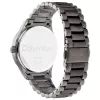 Relógio de quartzo de homem Calvin Klein 25200164 40mm aço inoxidável mesh mostrador preto
