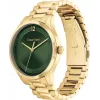 Calvin Klein Relógio de homem 25200229 40mm Prateado Aço inoxidável Pele preta