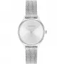 Relógio para mulher CALVIN KLEIN 25200058 28mm prateado de aço inoxidável com bracelete milanesa