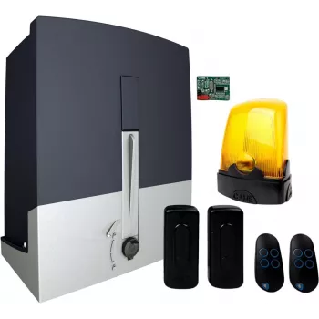 Conjunto completo para portão de correr CAME BXL ECO TOP para portões até 400 kg
