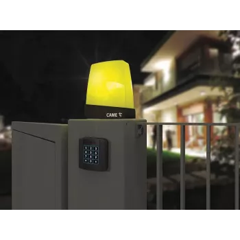 Luz de aviso CAME KRX1FXSY 24/230V amarelo (806LA-0030)