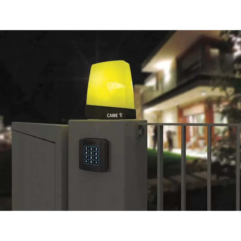 Luz de aviso CAME KRX1FXSY 24/230V amarelo (806LA-0030)
