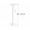 Suporte de parede Camsafe CS20-PSO B para câmaras dome e bullet, Branco