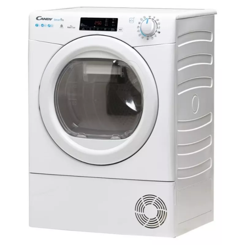 Máquina de secar roupa com bomba de calor independente Candy CSOE H7A2TE-S, 7 kg, A++, Wi-Fi, branco