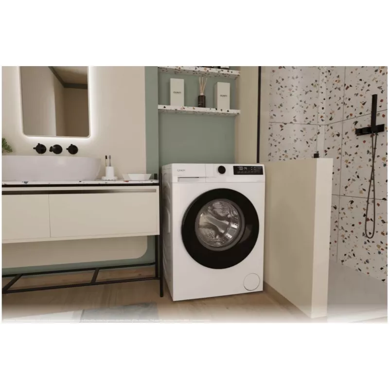 Candy GD 27SB7-S máquina de lavar roupa de carregamento frontal 7kg 1200rpm com NFC Smart Touch, branco