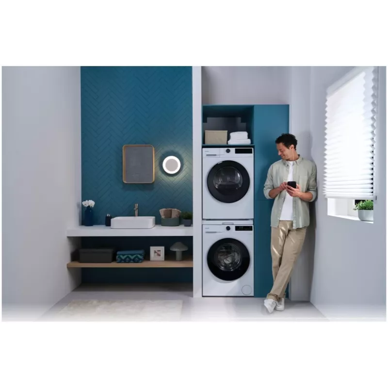 Candy GD 39B8-S máquina de lavar roupa de carga frontal, 9 kg, 1400 rpm, classe energética A, branca