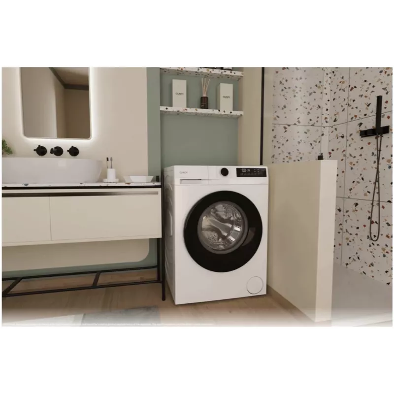 Candy GD 39B8-S máquina de lavar roupa de carga frontal, 9 kg, 1400 rpm, classe energética A, branca