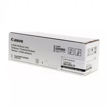 Canon C-EXV 55 unidade de tambor preta original (2186C002) para imageRUNNER ADVANCE C255i/C355i/C355P/C356i/C356P/C475i/C475iF