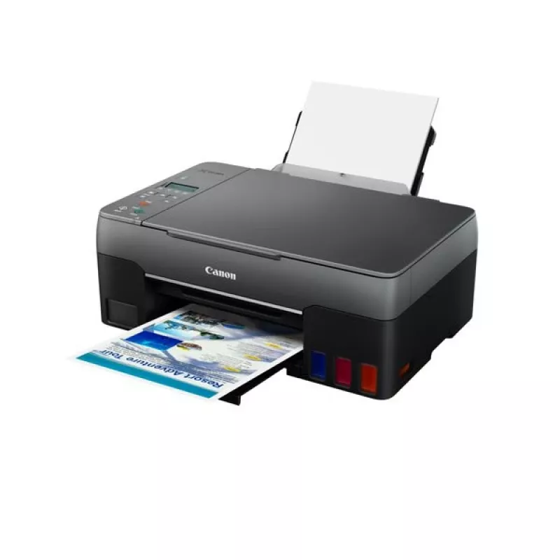 Canon PIXMA G2560 Impressora multifunções jato de tinta a cores com depósitos de tinta recarregáveis, imprimir copiar digitalizar, A4, USB