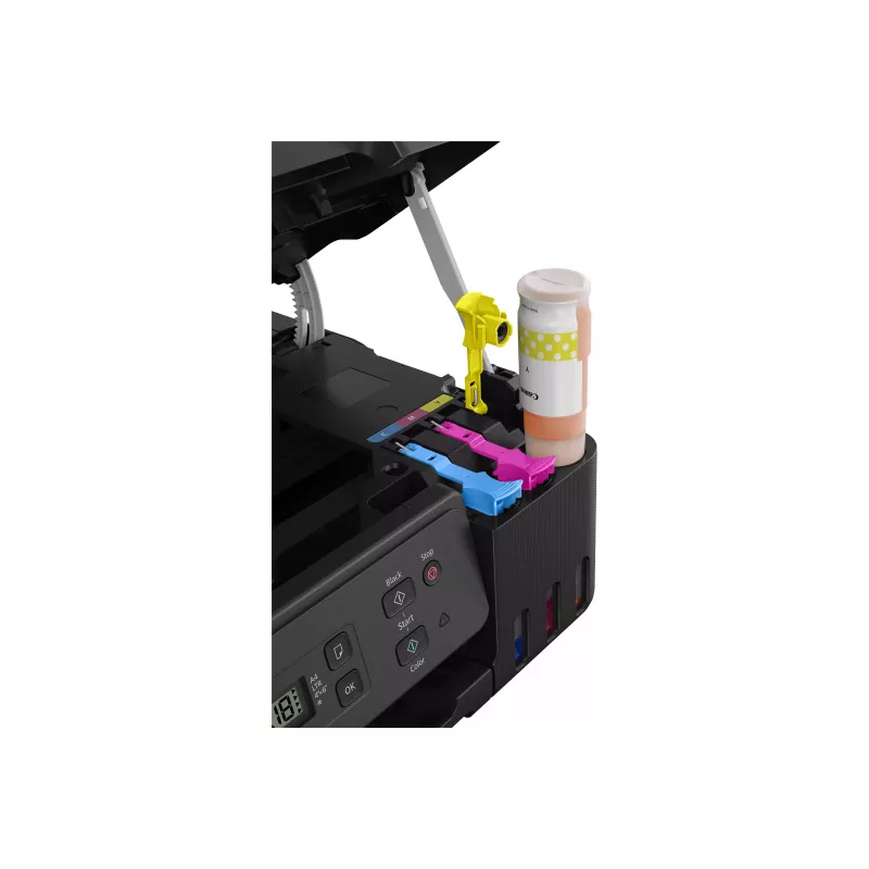 Impressora multifunções a jato de tinta a cores Canon PIXMA G2570 com depósitos de tinta recarregáveis, imprimir copiar digitalizar, USB 5804C006