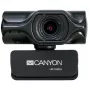 Webcam Canyon C6 2K Ultra Full HD 3.2MP com USB 2.0, preta