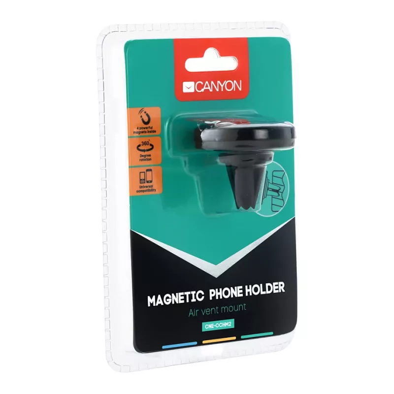 Suporte de carro CANYON CH-2 Vent magnético preto