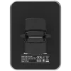 CANYON CH-15 suporte para carro e carregador sem fios MegaFix, 15W, USB-C, preto