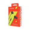 Headset in-ear CANYON EP-3 com microfone, cabo plano de 1,2 m, cinzento-escuro