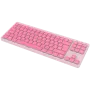 Teclado CANYON OnType 10 Low Profile EN com fios Rosa