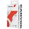 Cabo USB-A para Lightning CANYON MFI-12 2m branco