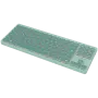 Teclado CANYON OnType 10 Low Profile EN com fios Verde