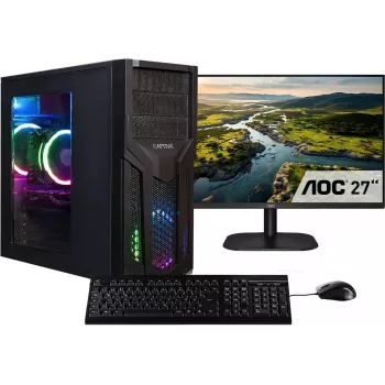 CAPTIVA Power Starter R80-002 conjunto TFT AMD Ryzen™ 5 16 GB DDR4-SDRAM 1 TB SSD Windows 11 Home (80002)