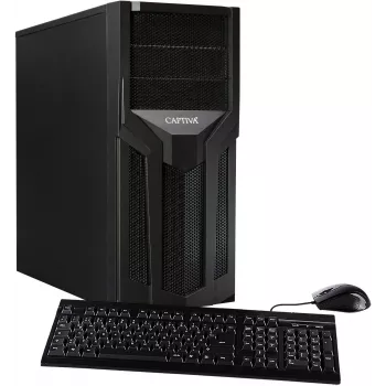 CAPTIVA Workstation I75-759 PC de secretária, Intel Core i7, 64GB DDR4, 1TB SSD