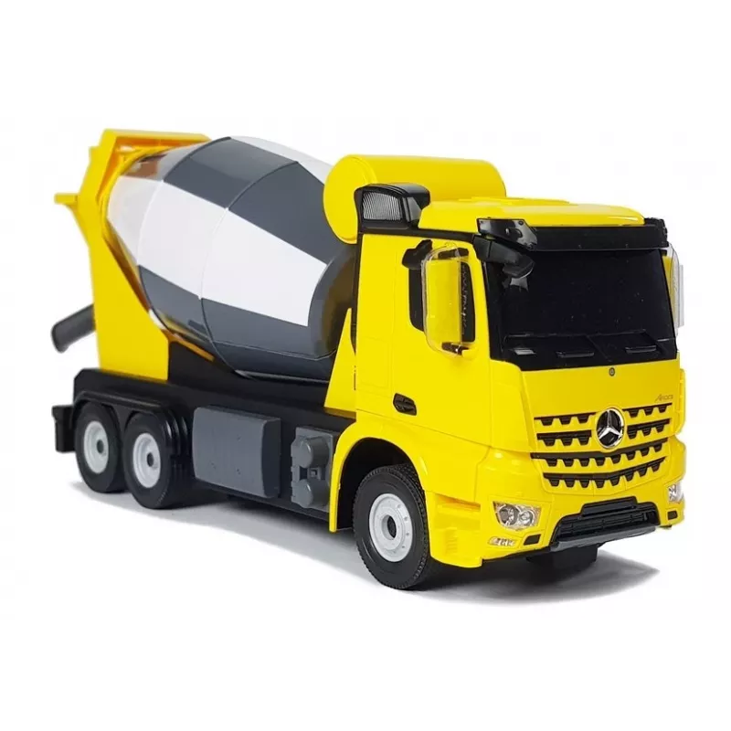 Carro R/C Mercedes-Benz Arocs Rastar 1:14 amarelo