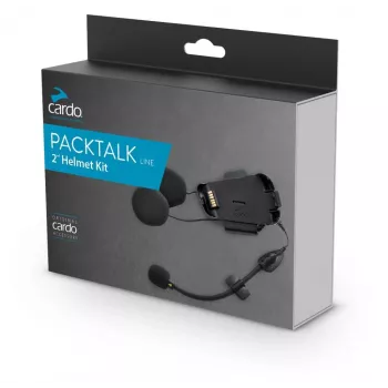 Cardo Packtalk Line 2nd kit de comunicação para capacete - kit de acessórios